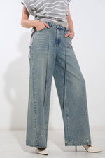 INSPIRING ALLURE DENIM PANTS - By Baano