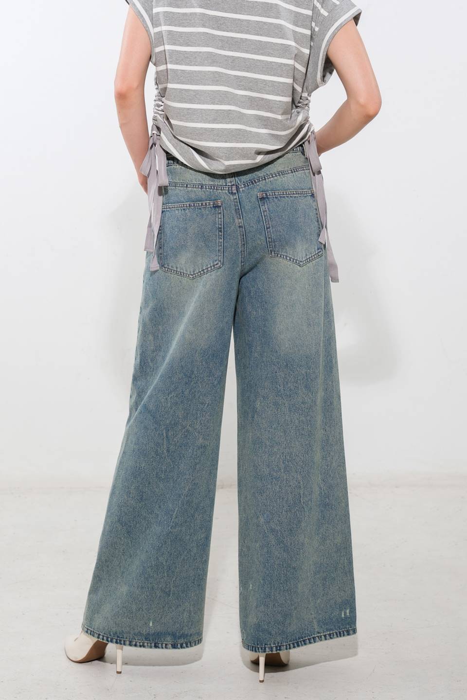 INSPIRING ALLURE DENIM PANTS - By Baano