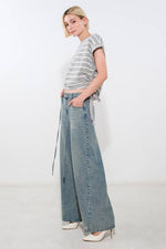 INSPIRING ALLURE DENIM PANTS - By Baano