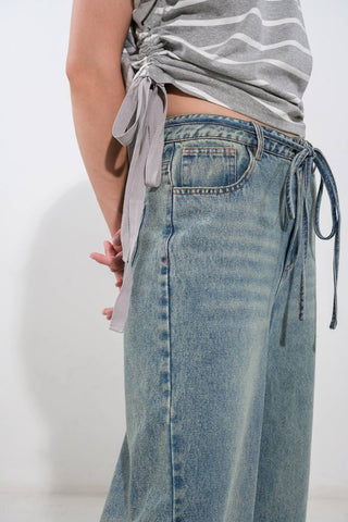 INSPIRING ALLURE DENIM PANTS - By Baano