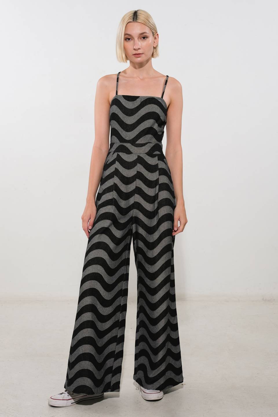 LET MY GUARD DOWN DENIM JUMPSUIT - By Baano