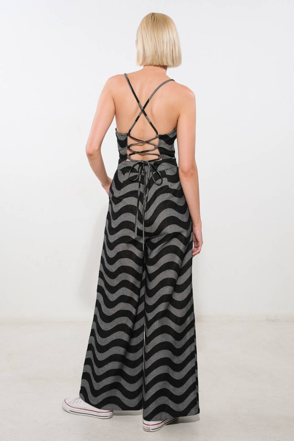 LET MY GUARD DOWN DENIM JUMPSUIT - By Baano