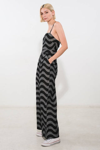 LET MY GUARD DOWN DENIM JUMPSUIT - By Baano