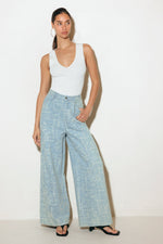 AIRY ROMANCE WIDE LEG DENIM PANTS - By Baano