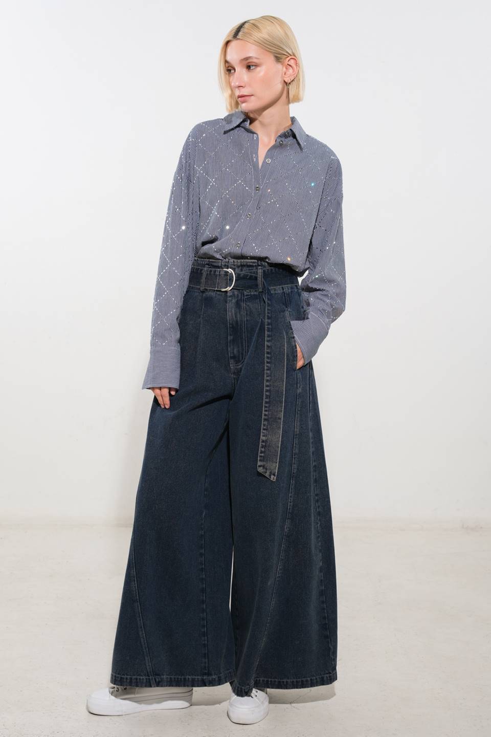 SAIL ON BY DENIM PANTS - By Baano