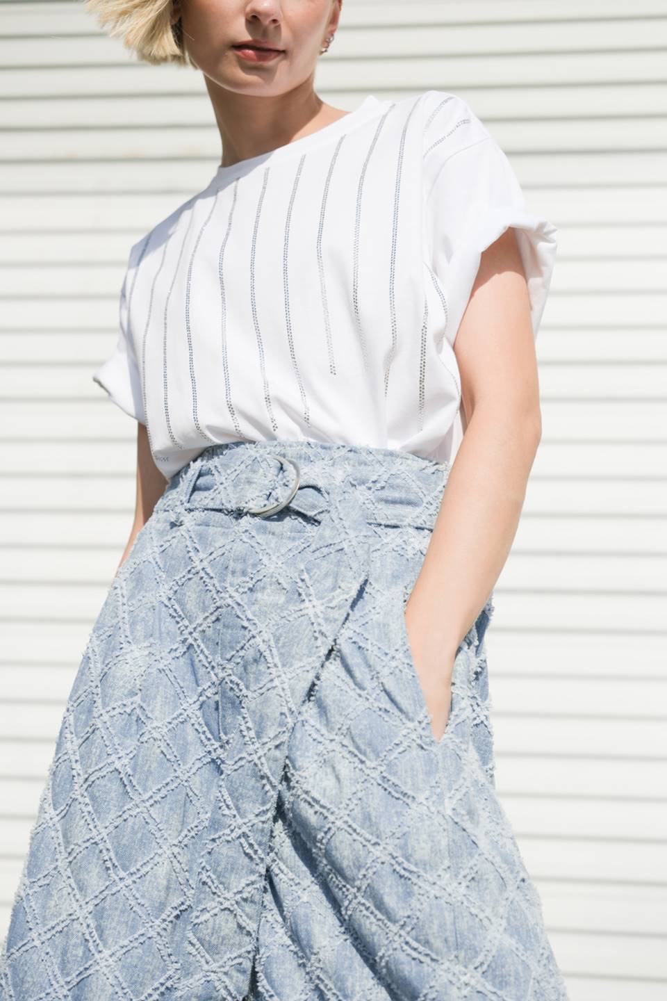 UNFOLDING CHAPTER DENIM PANTS - By Baano