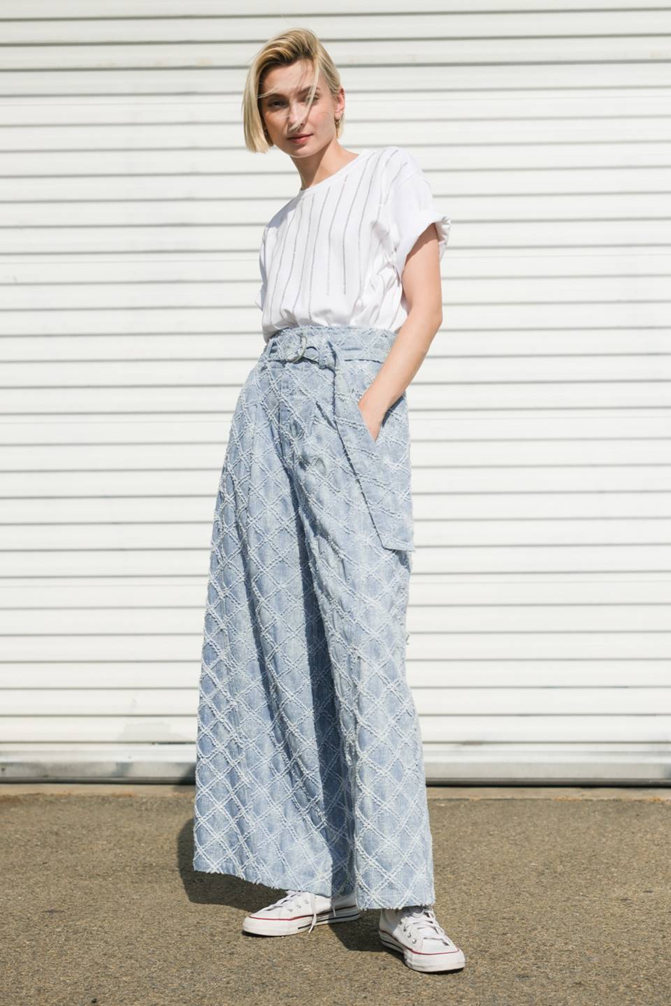 UNFOLDING CHAPTER DENIM PANTS - By Baano