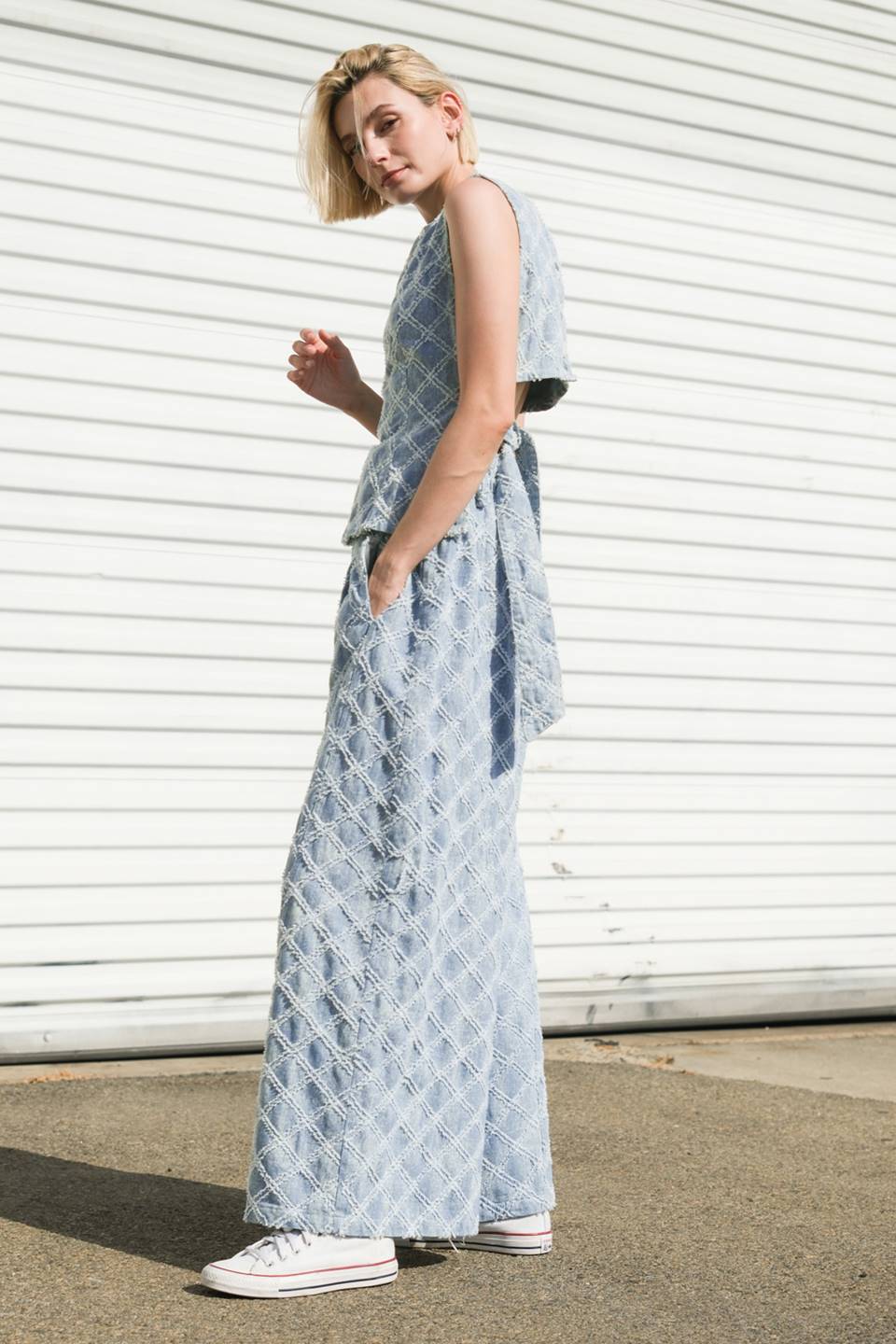 UNFOLDING CHAPTER DENIM PANTS - By Baano