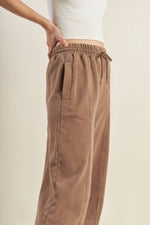 DELIGHTFUL DRAPE FRENCH TERRY JOGGER PANTS - By Baano