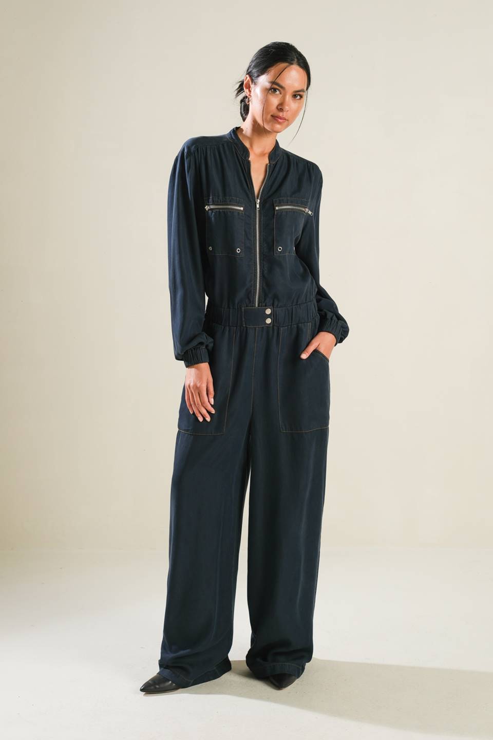 HORIZON HAVEN WOVEN JUMPSUIT - By Baano