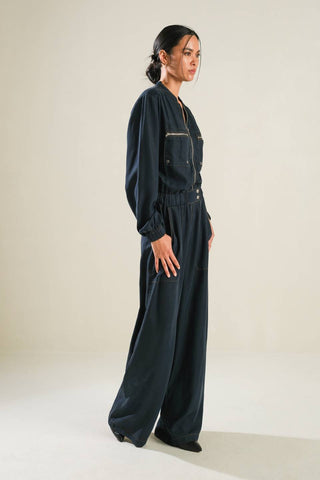 HORIZON HAVEN WOVEN JUMPSUIT - By Baano