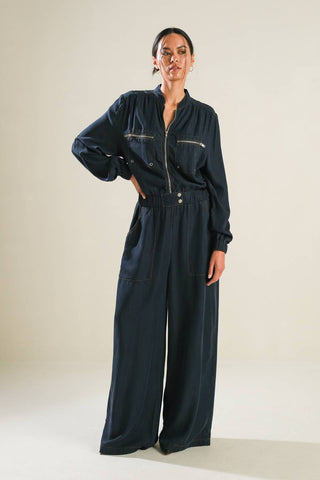 HORIZON HAVEN WOVEN JUMPSUIT - By Baano