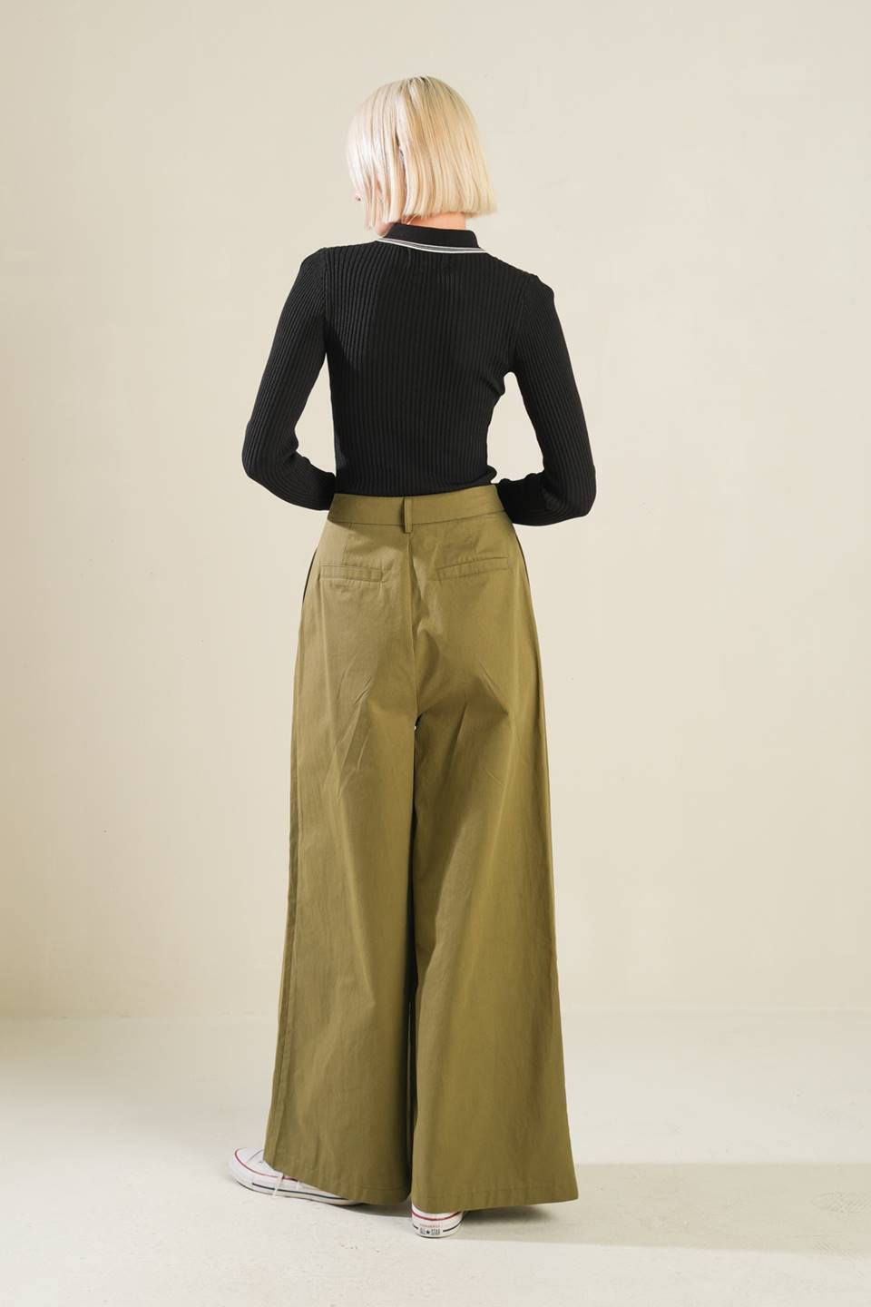 HIDDEN REFLECTIONS WOVEN PANTS - By Baano
