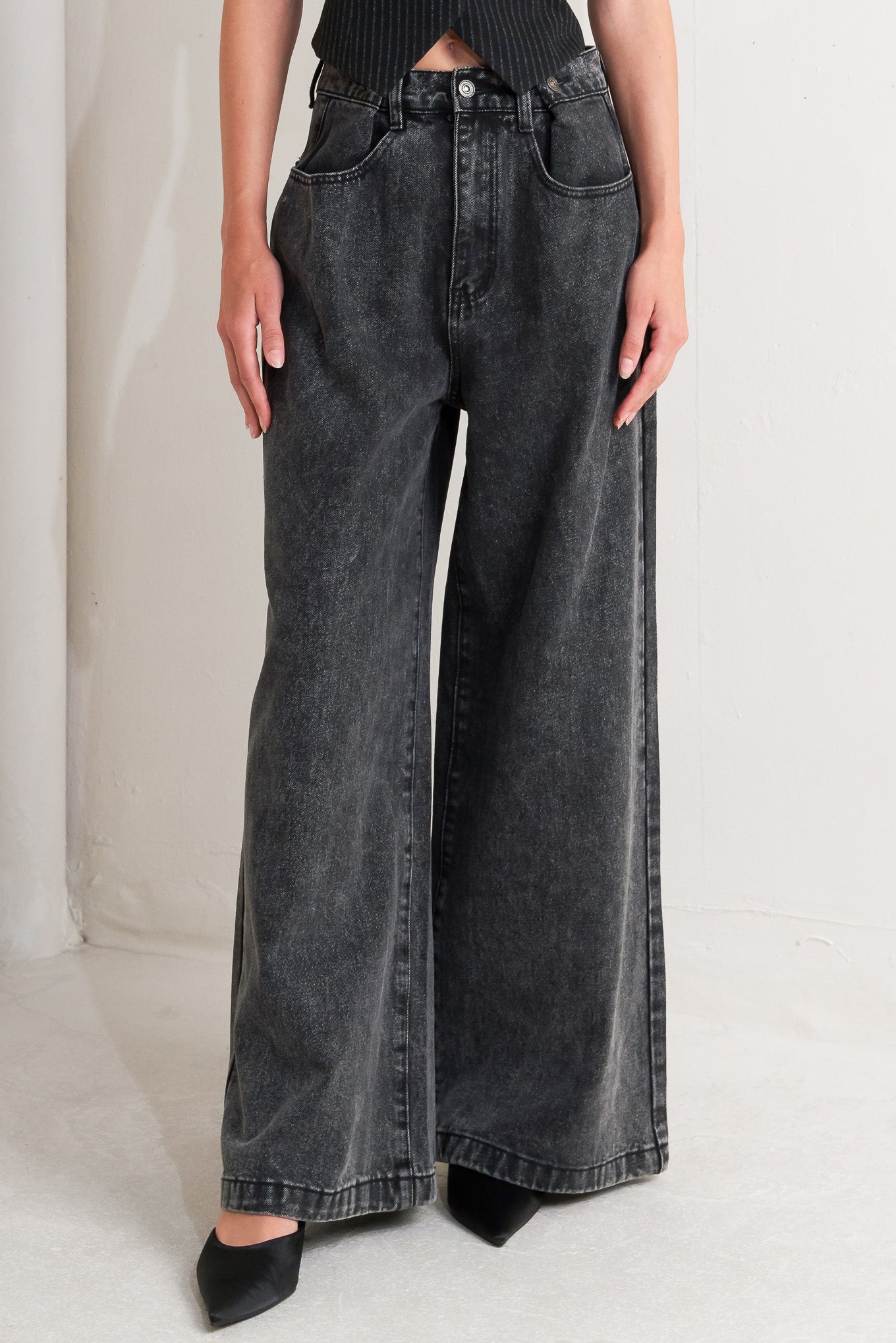 TAKE MY WORD DENIM PANTS - By Baano