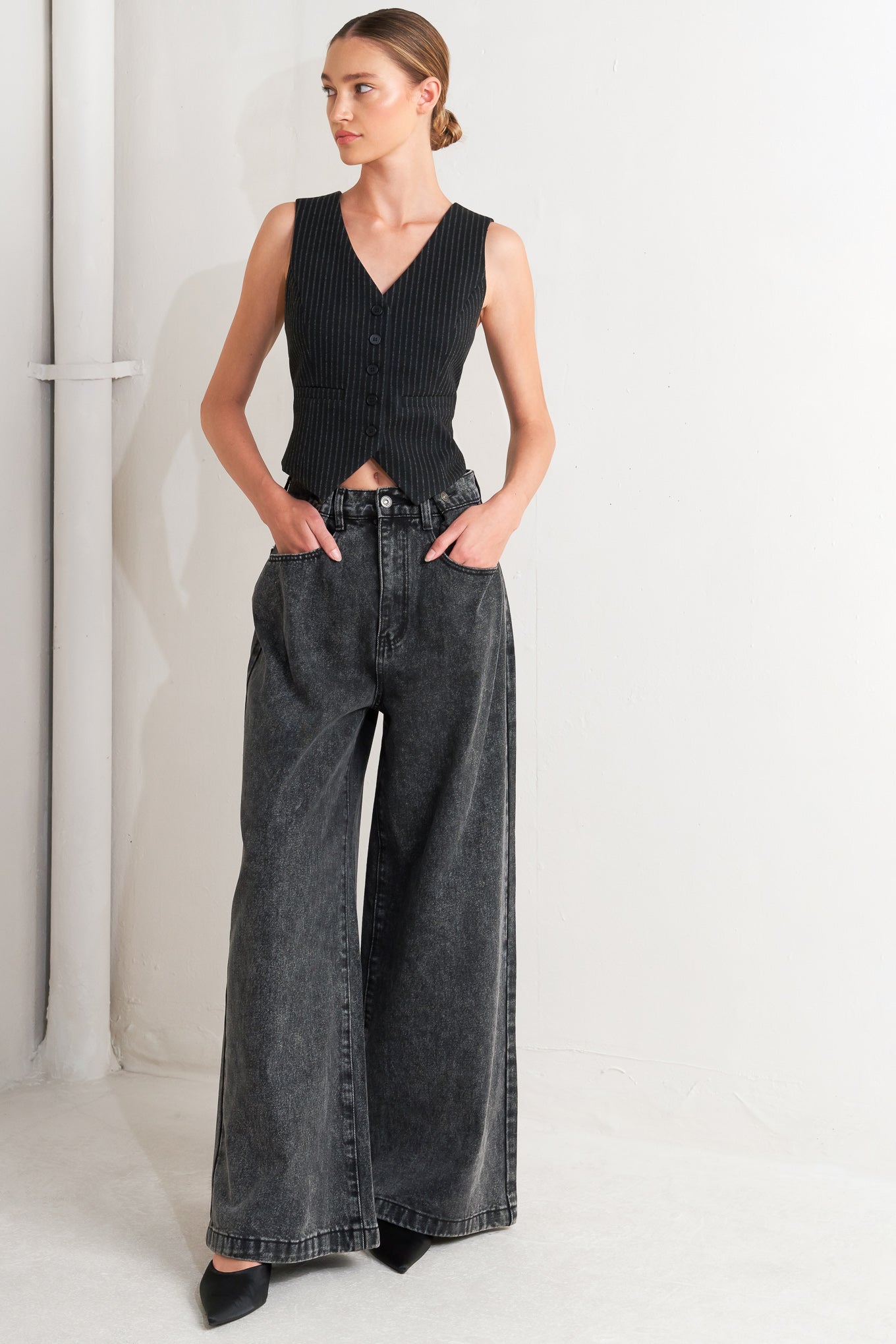 TAKE MY WORD DENIM PANTS - By Baano