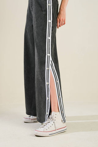 ELEGANT ELEVATION DENIM PANTS - By Baano