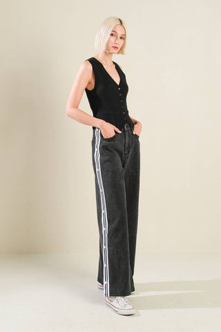 ELEGANT ELEVATION DENIM PANTS - By Baano