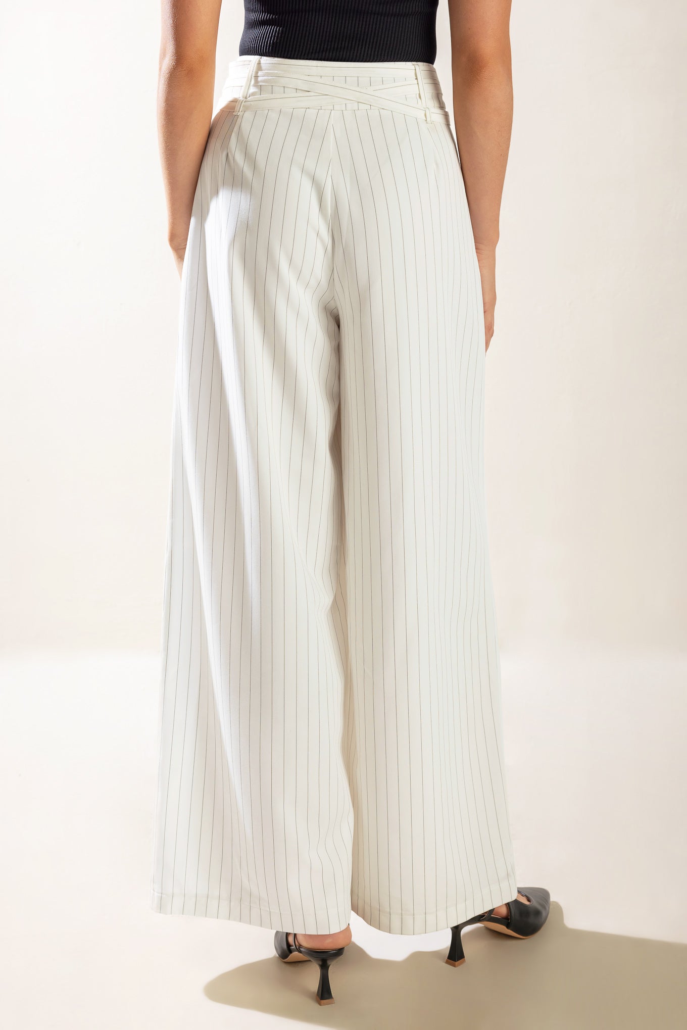 DINNER DATE WOVEN PANTS - By Baano
