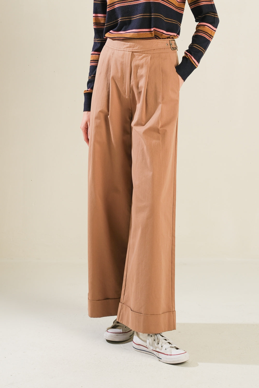 THE TIME IS RIGHT WOVEN PANTS - By Baano