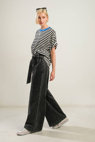 THINK OF ME DENIM PANTS - By Baano