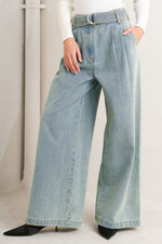 THINK OF ME DENIM PANTS