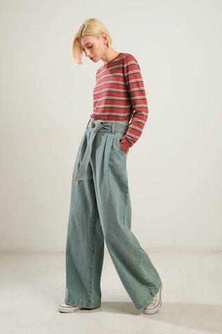 THINK OF ME DENIM PANTS - By Baano