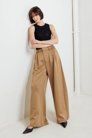 ROMANTIC PETAL WOVEN PANTS - By Baano