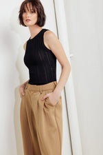 ROMANTIC PETAL WOVEN PANTS - By Baano