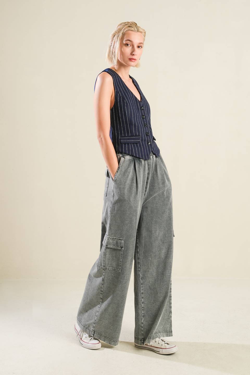 TOGETHER FOREVERMORE KNIT PANTS - By Baano