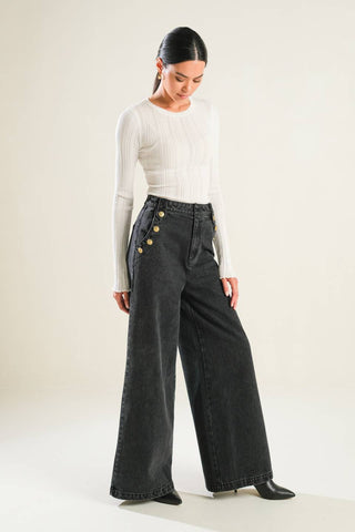 MYSTIC SANDS DENIM PANTS - By Baano