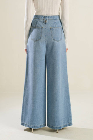 ADVENTURE AWAITS DENIM PANTS - By Baano