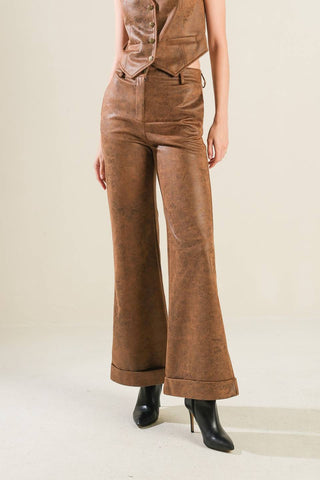 A GIFT FROM LOVE LEATHER PANTS - By Baano
