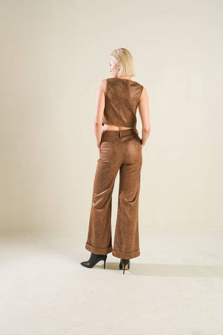 A GIFT FROM LOVE LEATHER PANTS - By Baano