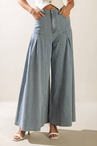 ROOFTOP ROMANCE DENIM PANTS - By Baano