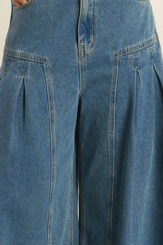 EFFORTLESS EDGE DENIM PANTS - By Baano