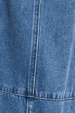 LET ME TALK DENIM CARGO PANTS