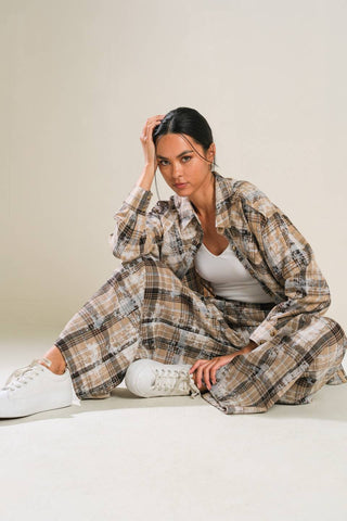 TIMELESS CHARM WOVEN PANTS - By Baano