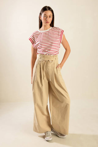 FINALLY OVER WOVEN PANTS - By Baano