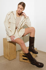 ONLY IN MY HEART WOVEN SKORT - By Baano