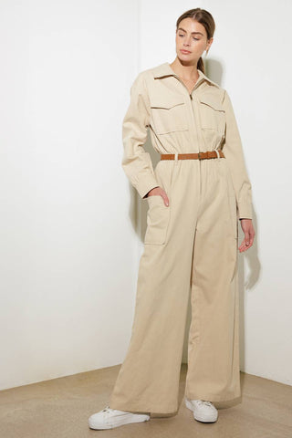 WHEN IT HAPPENS WOVEN JUMPSUIT - By Baano