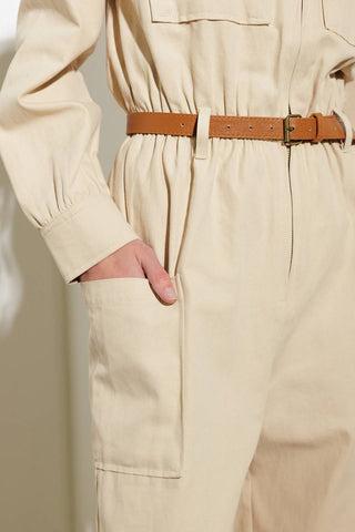 WHEN IT HAPPENS WOVEN JUMPSUIT - By Baano