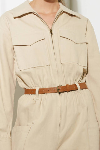 WHEN IT HAPPENS WOVEN JUMPSUIT - By Baano
