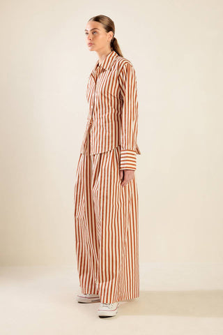 PIECES OF MY HEART WOVEN PANTS - By Baano
