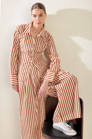 PIECES OF MY HEART WOVEN PANTS - By Baano