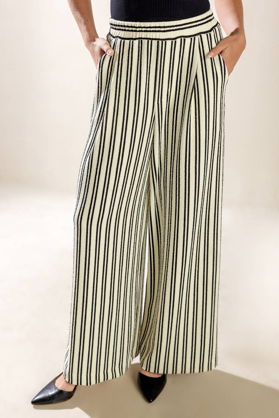 IN THE QUIET SHADE WOVEN PANTS - By Baano