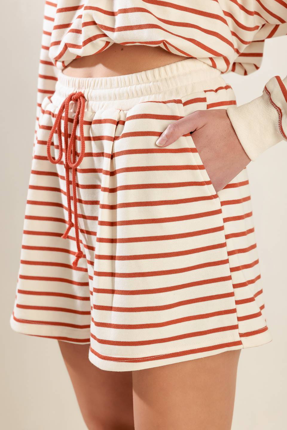 LOVER GIRL FRENCH TERRY SHORT - By Baano