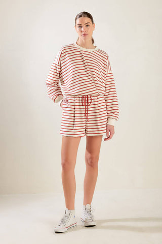 LOVER GIRL FRENCH TERRY SHORT - By Baano