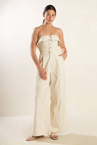 WEEKEND GETAWAY WOVEN JUMPSUIT - By Baano