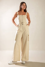 LOVE SOMEBODY WOVEN JUMPSUIT - By Baano