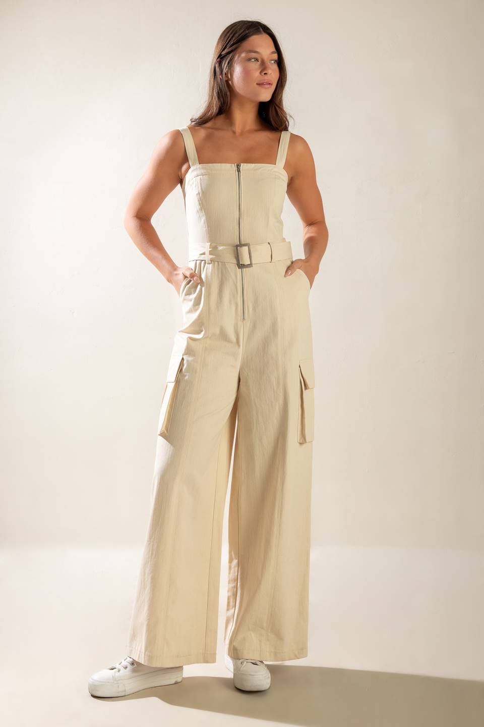 LOVE SOMEBODY WOVEN JUMPSUIT - By Baano